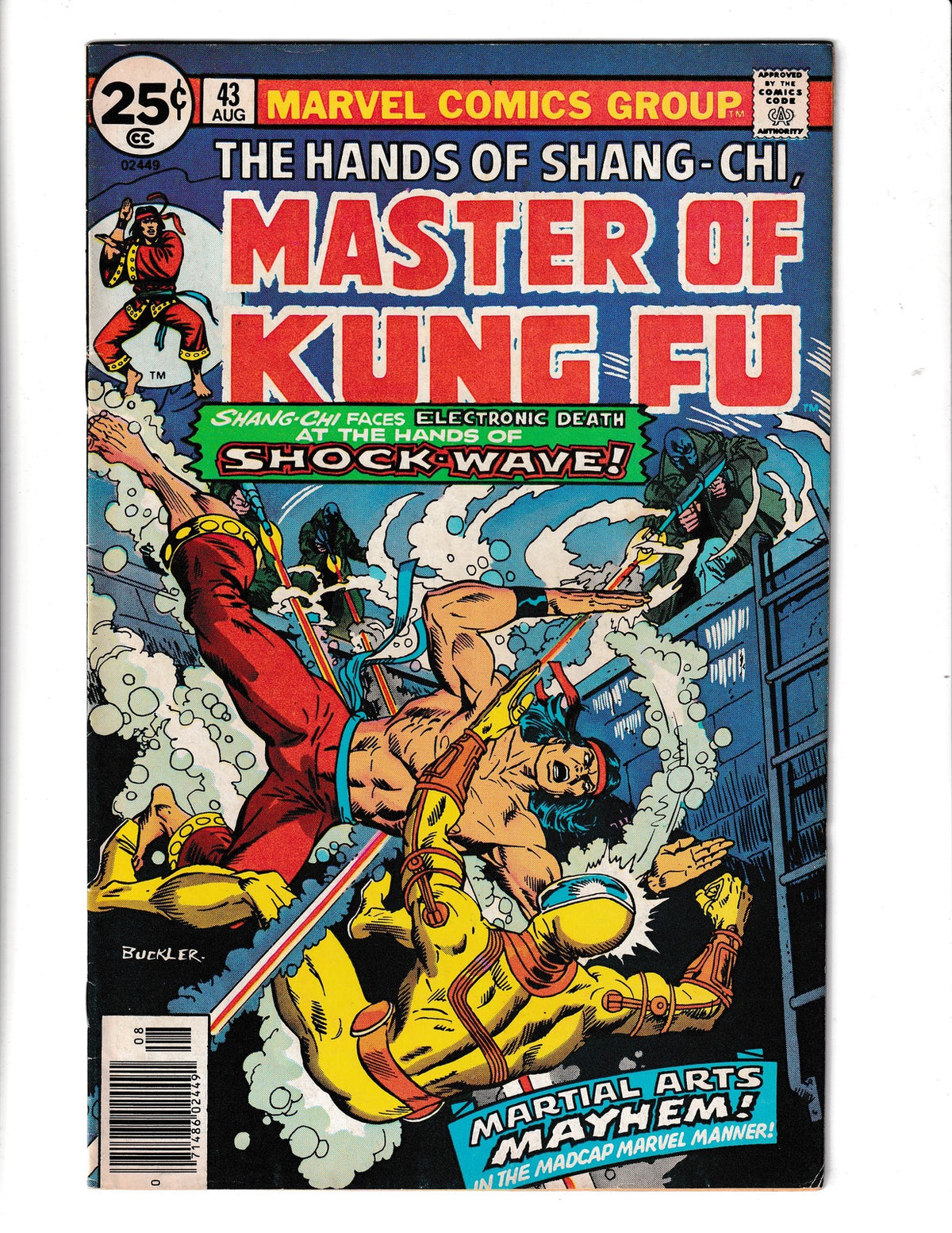 Master of Kung Fu #43 (1976) Higher Grade Marvel Comics