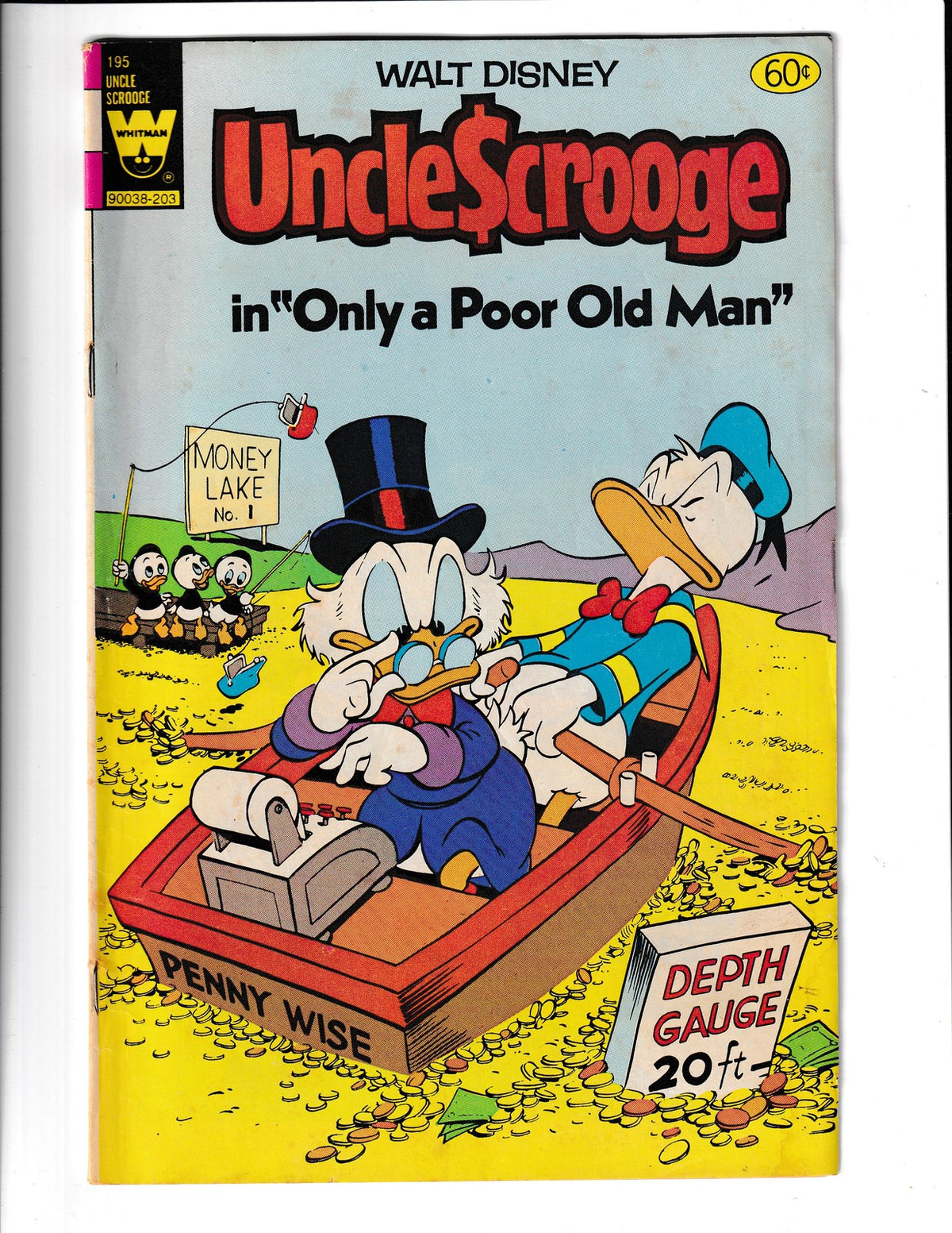 Uncle Scrooge #195 (1982) Whitman Comics