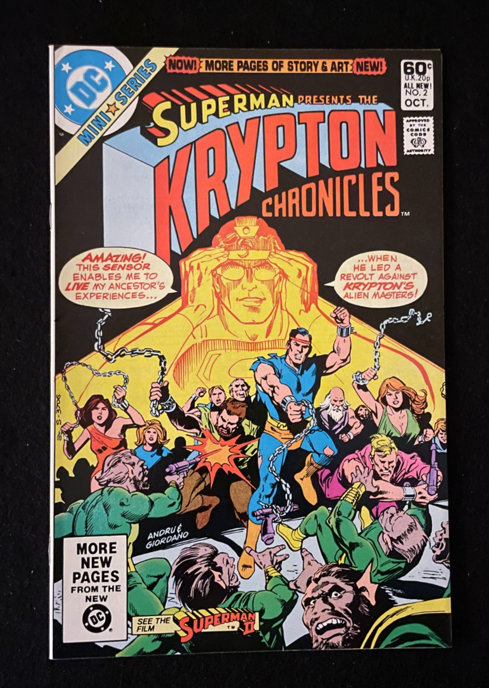 Krypton Chronicles - Superman - Complete Set of 3 #1-3 (1981) DC