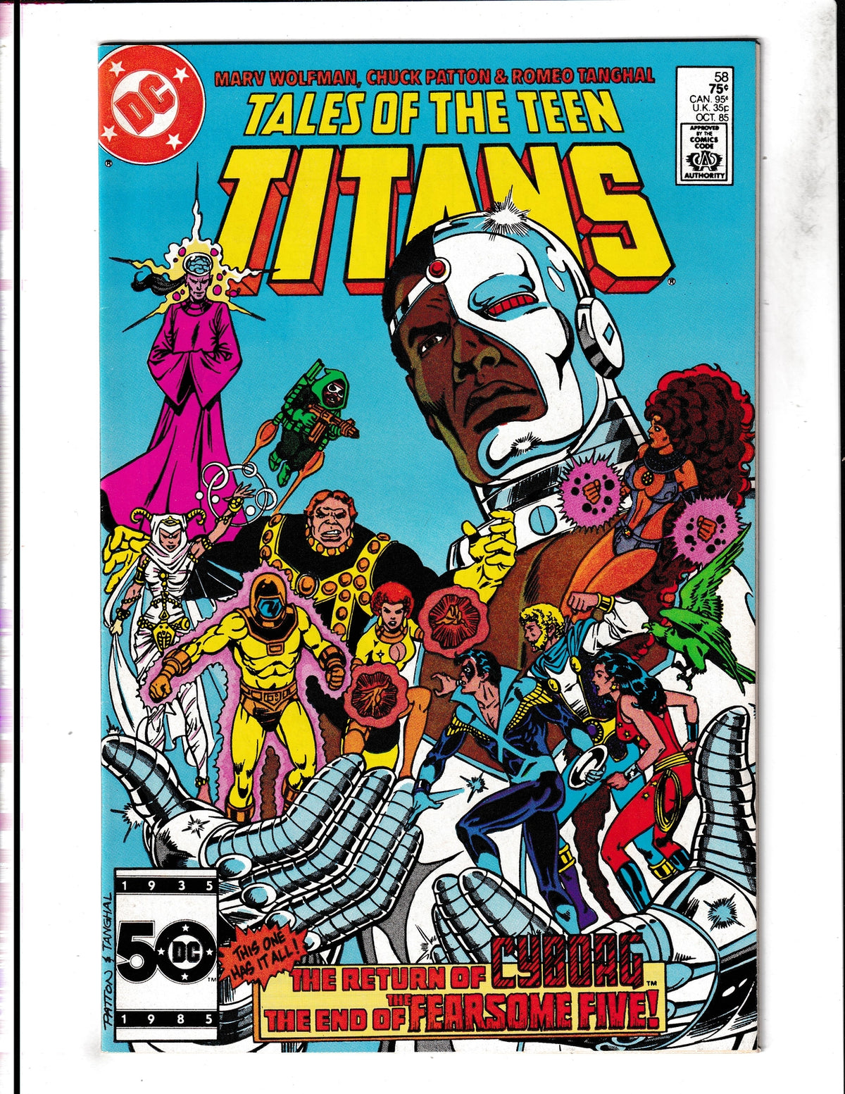 Tale of the Teen Titans #58 (1985) DC Comics