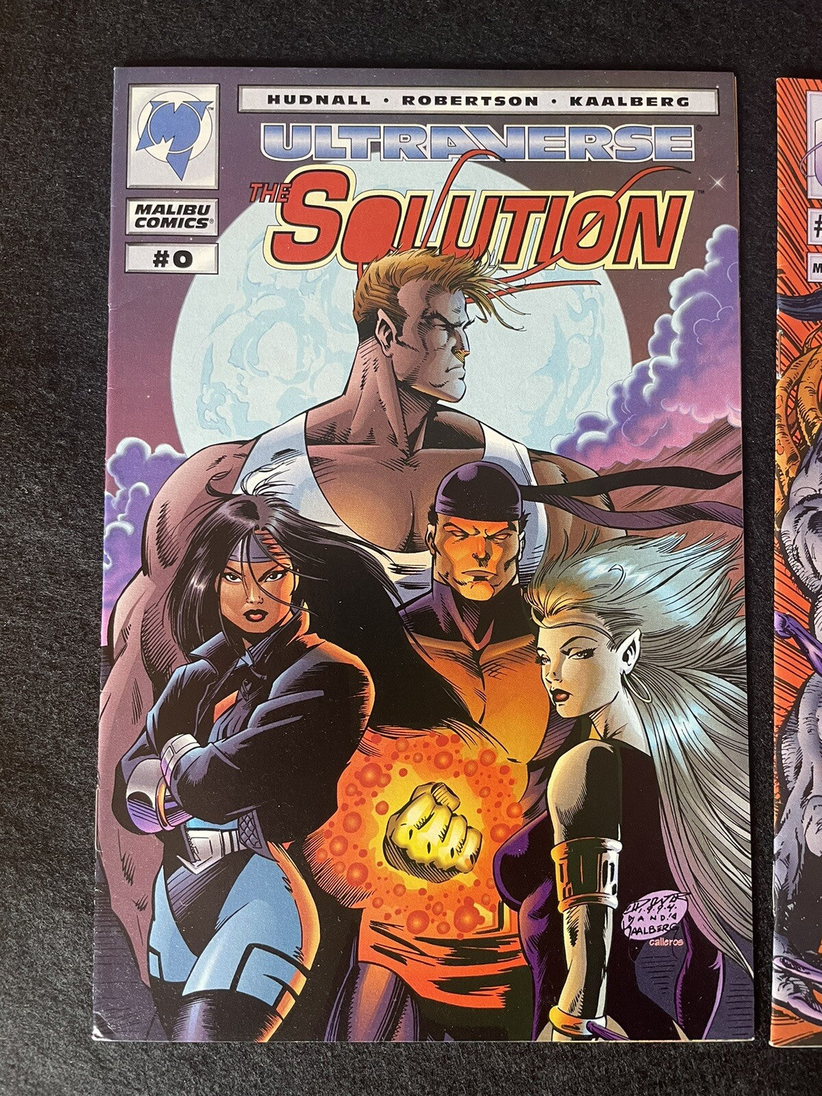 Ultraverse: Solution 0-2 (1993) 3 Book Run - Malibu Comics