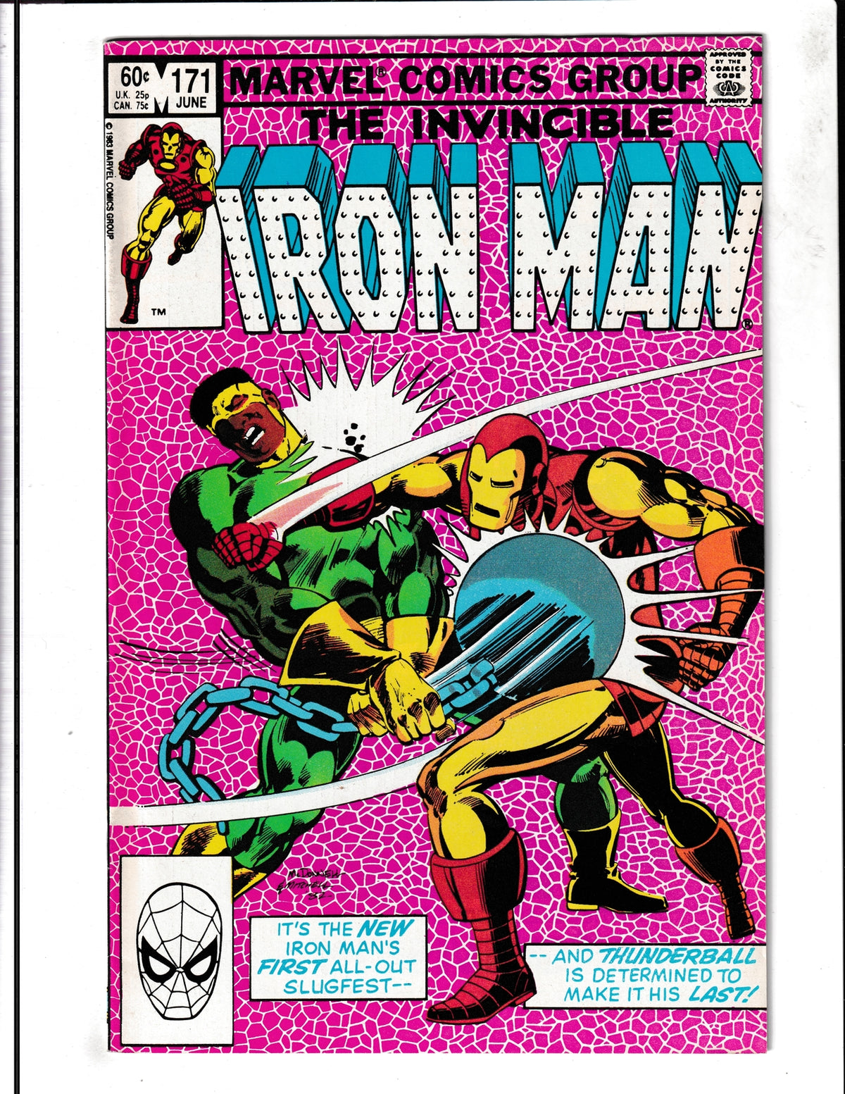 Iron Man #171 (1983) Marvel Comics SKU:1447