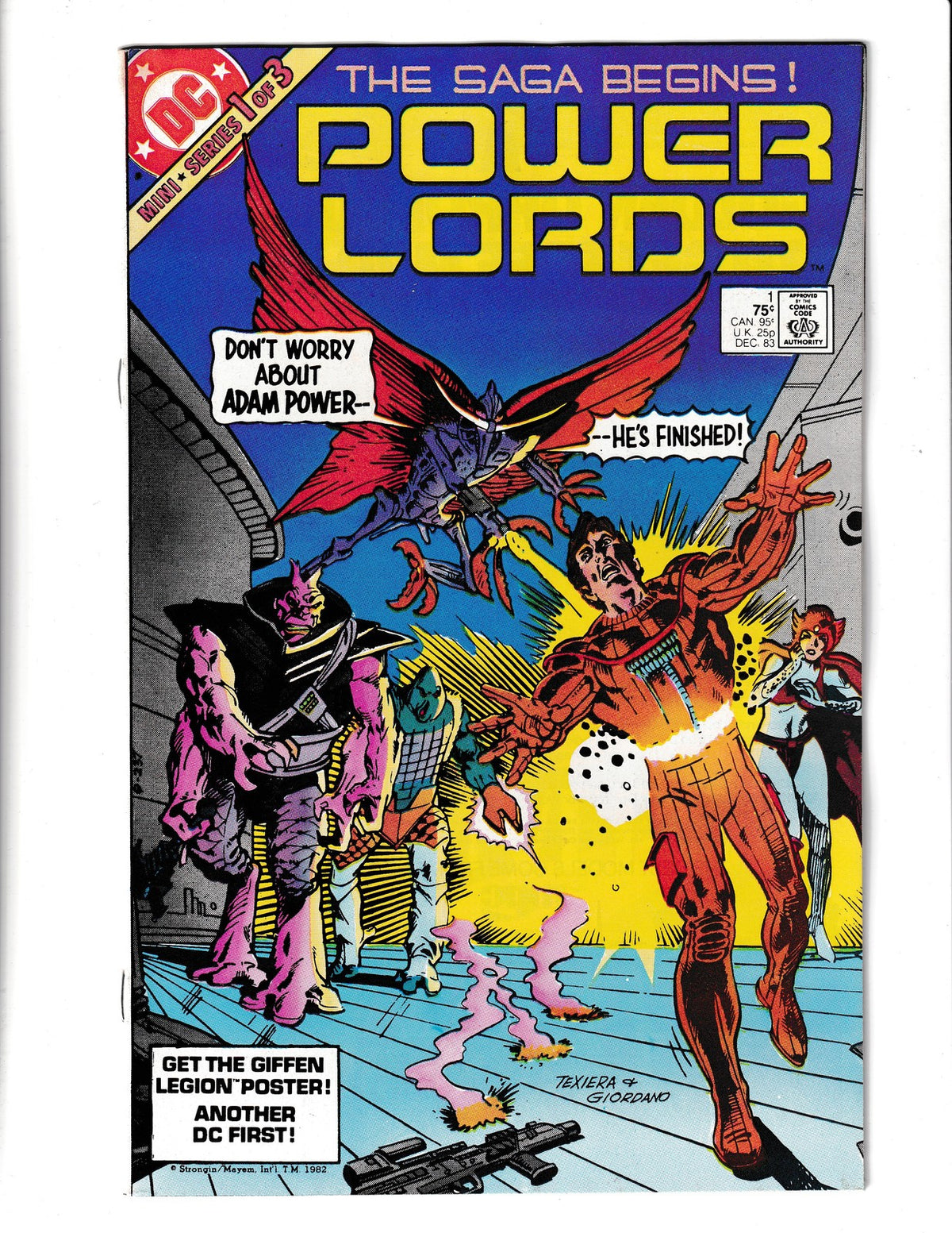 Power Lords #1 (1983) Marvel Comics