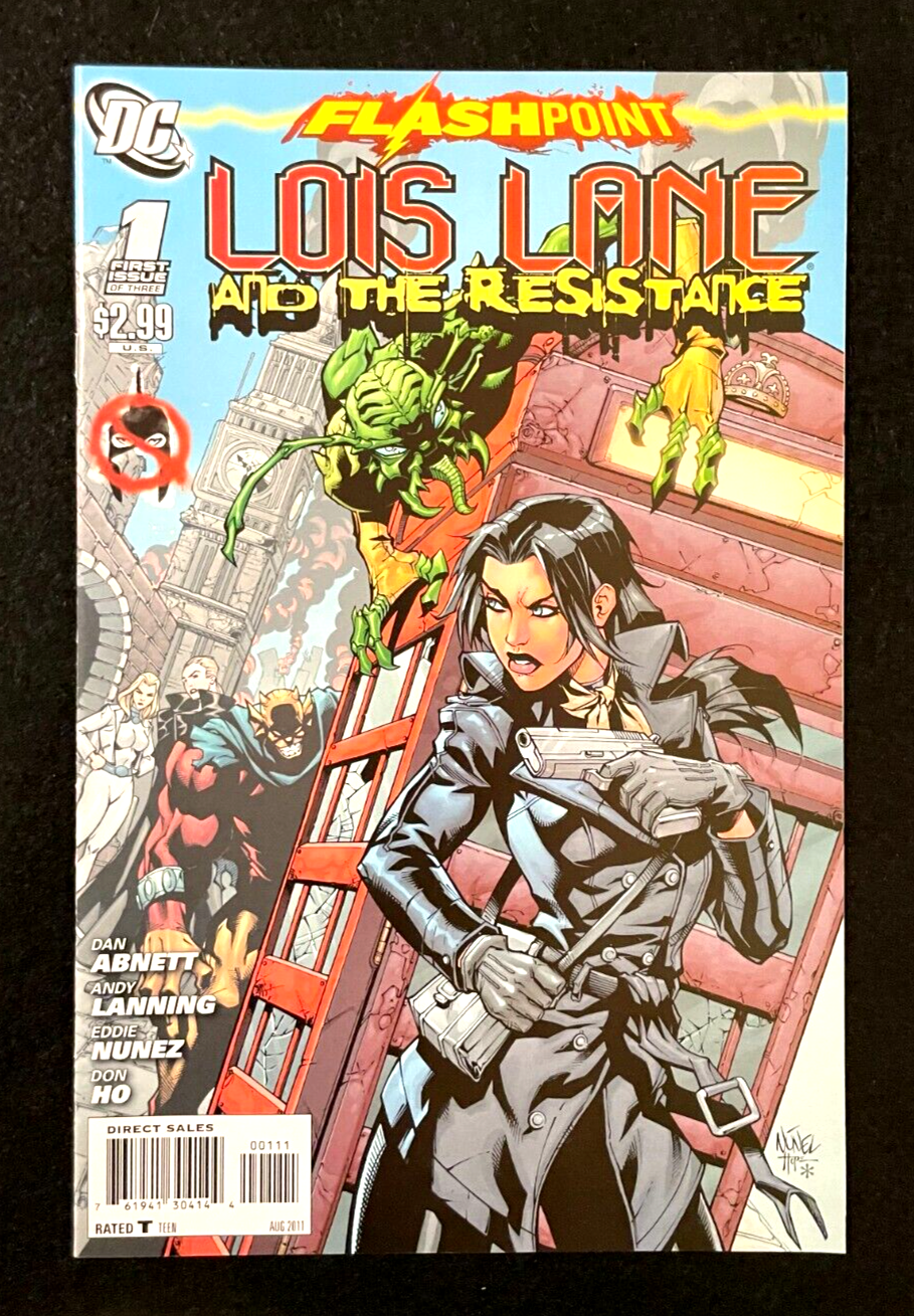 Flashpoint: Lois Lane and the Resistance #1-3 Complete Set (2011) DC Comics