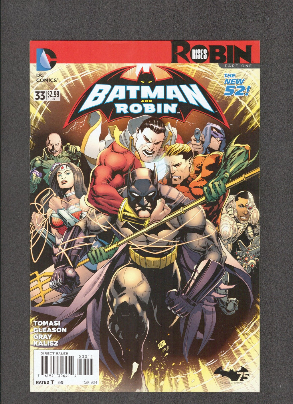 Batman and Robin #33 (2014) Patrick Gleason DC Comics