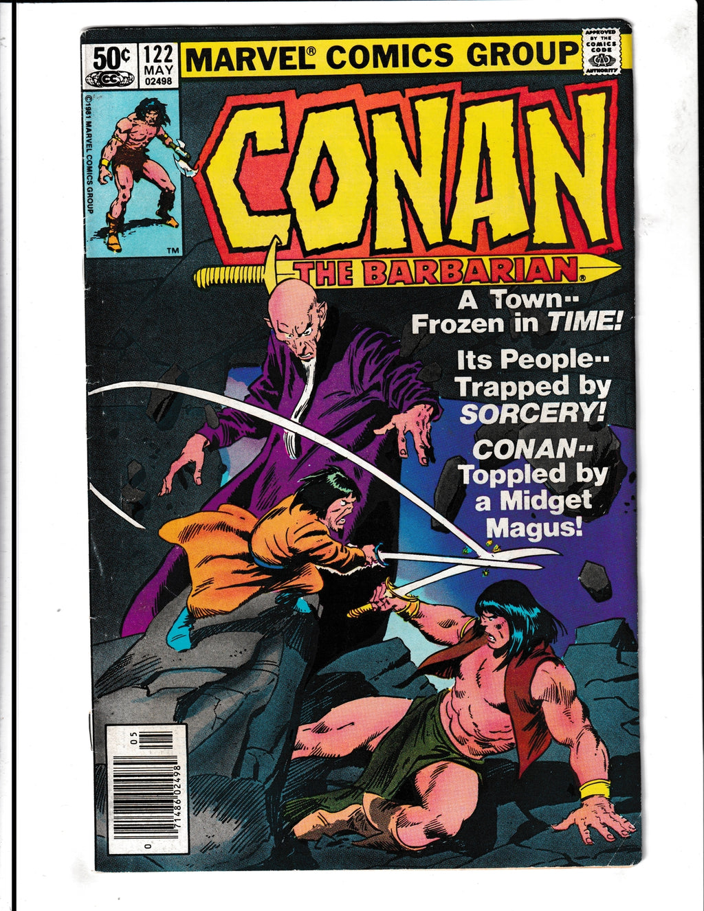 Conan the Barbarian #122 (1981) Marvel Comics SKU:1353