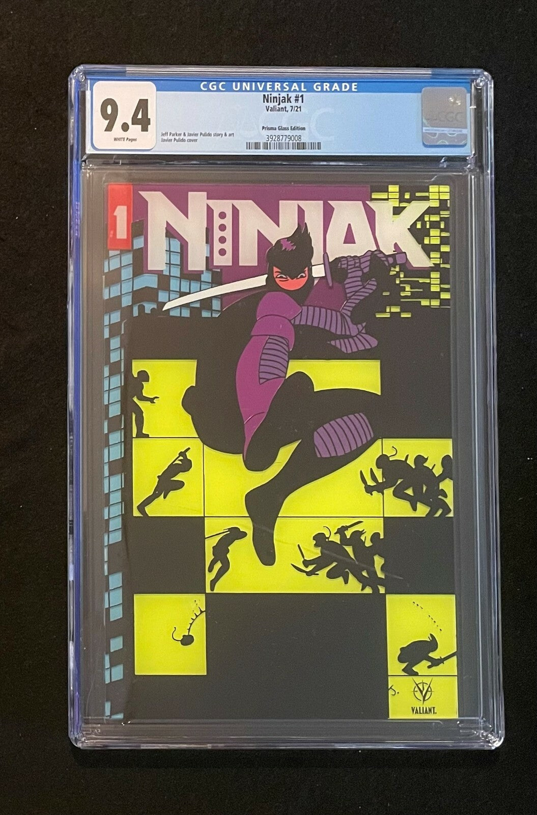 NINJAK #1 1:100 Prisma Glass Retail Incentive CGC 9.4 NM RARE Variant