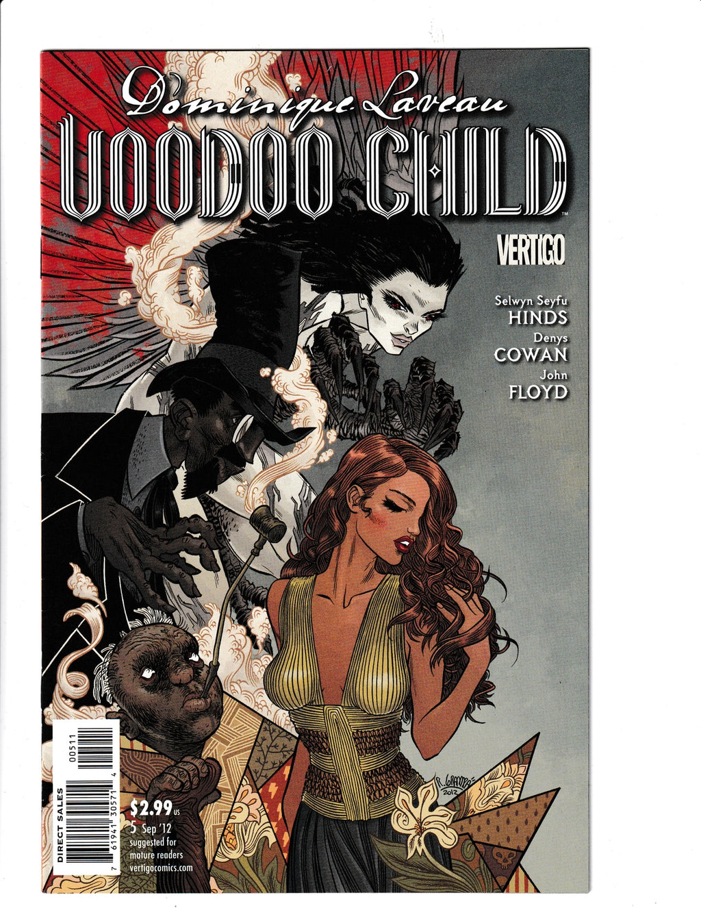 Dominique Laveau: Voodoo Child #5 (2012) Vertigo Comics