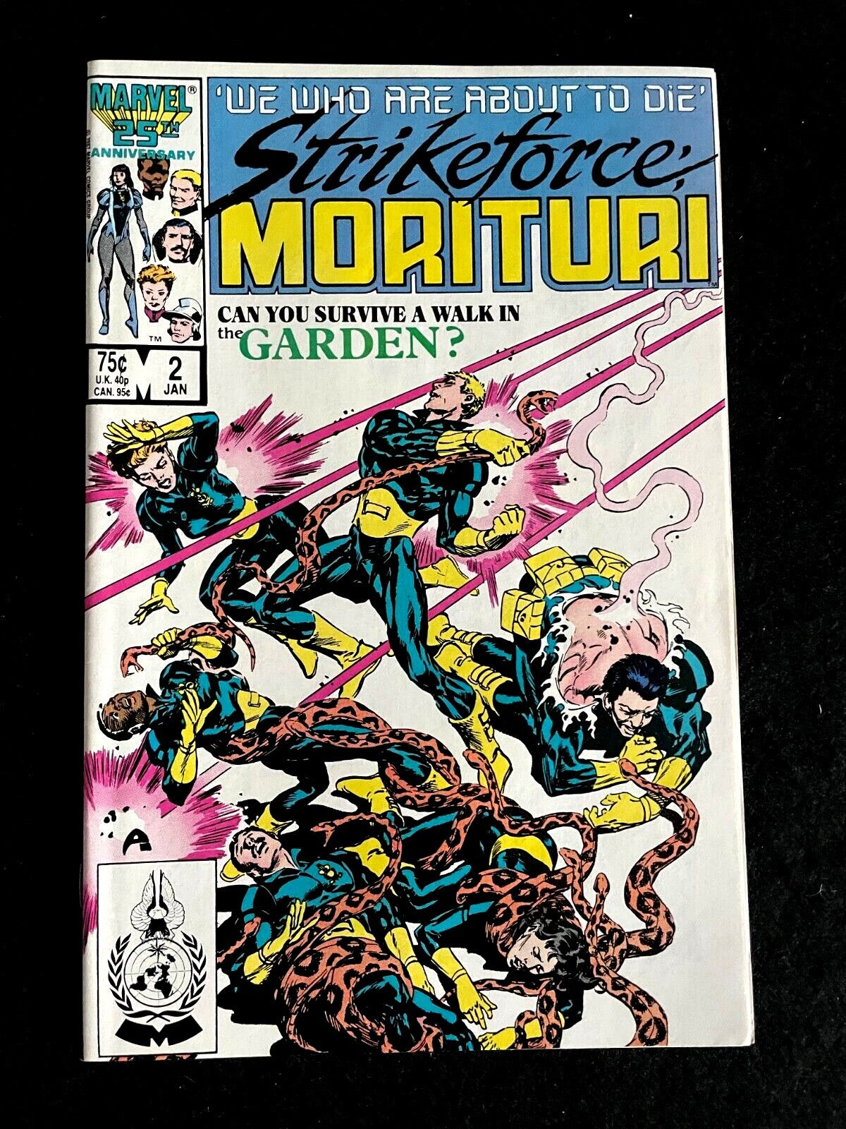 Strikeforce: Morituri #2 1986 - HIGH GRADE