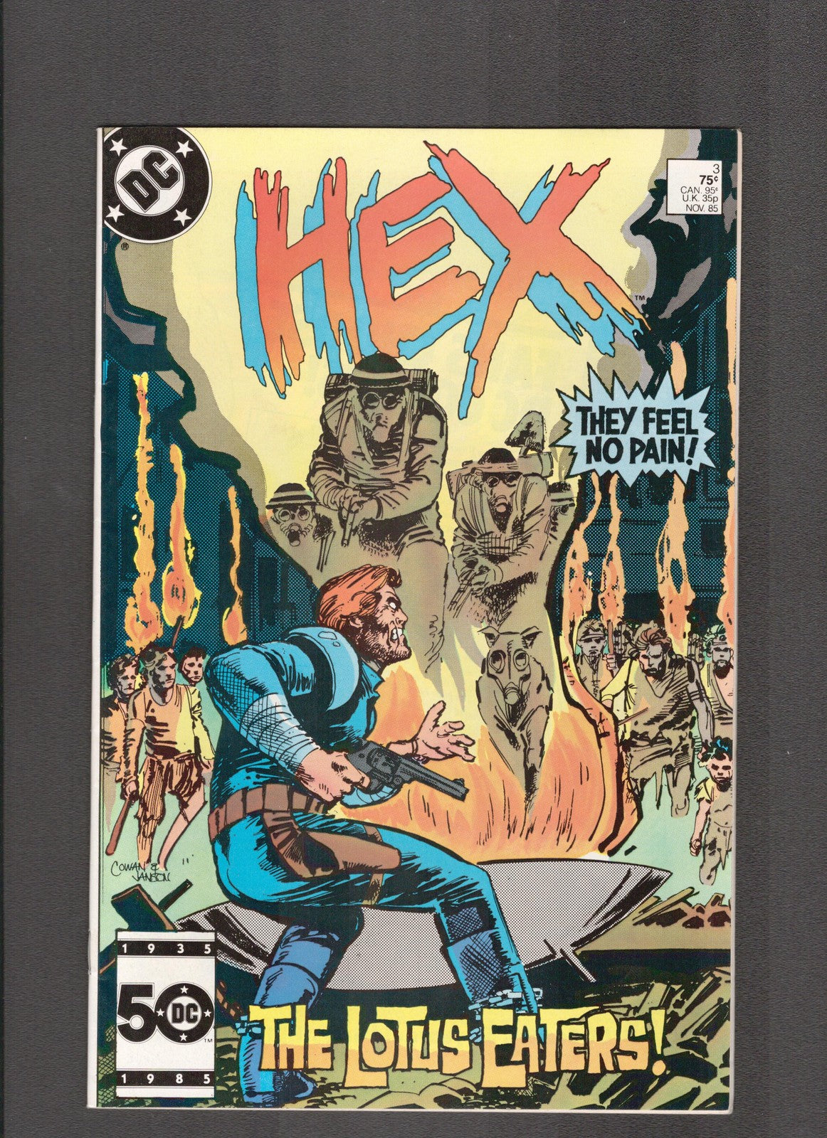 Hex #3 (1985) Klaus Jansen, Mark Texeira DC Comics