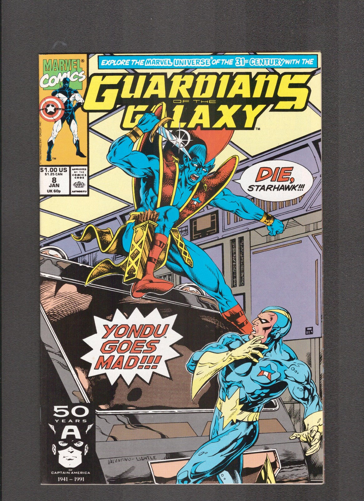 Guardians of the Galaxy #8 (1991) Multiple 1st Apps Marvel Comics