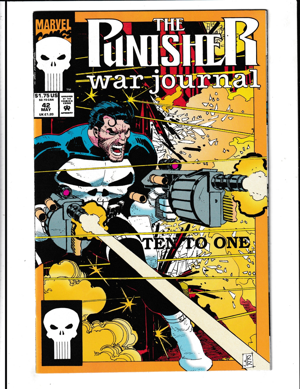 Punisher: War Journal #42 (1992) Higher Grade Marvel Comics