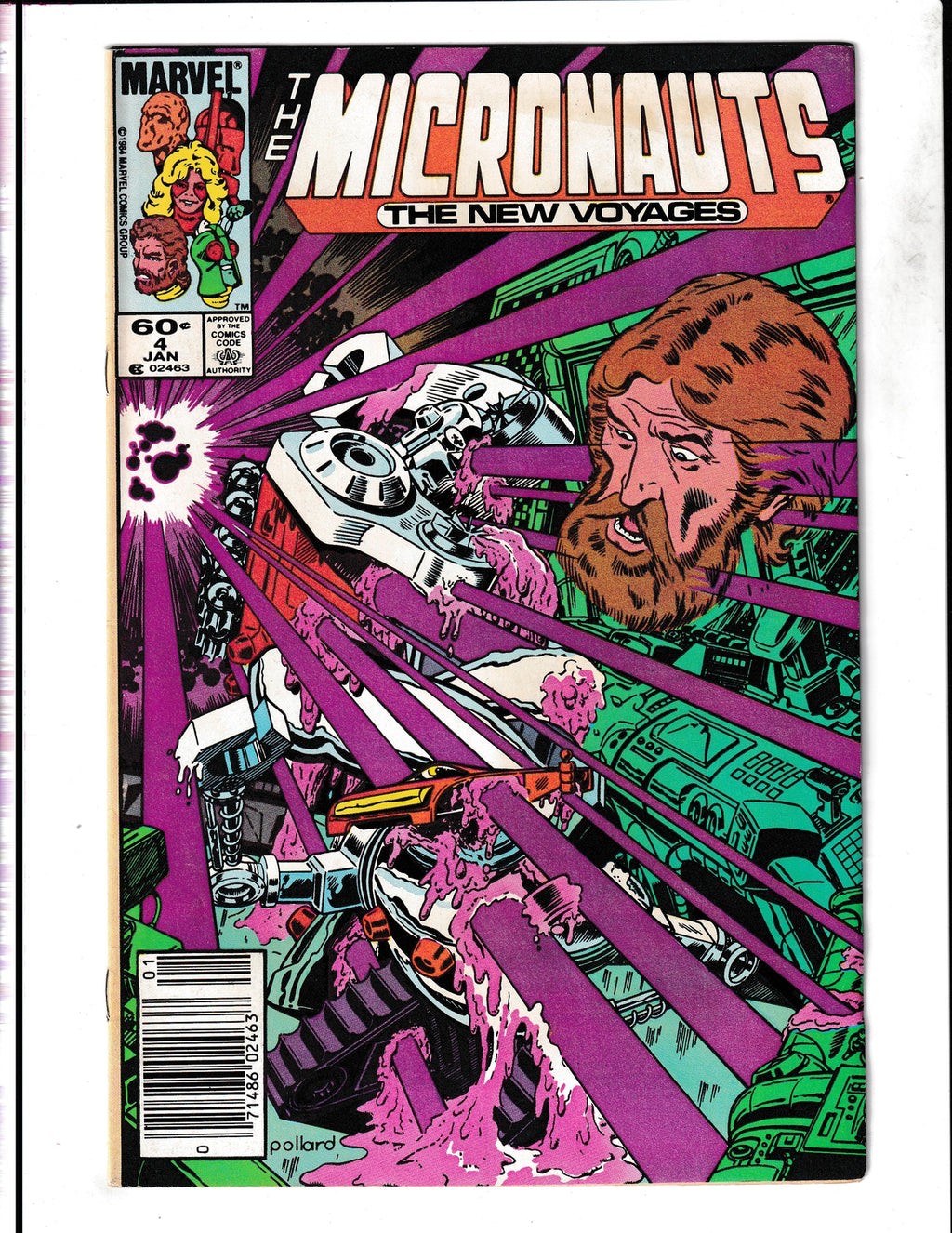 Micronauts #4 (1985) Marvel Comics