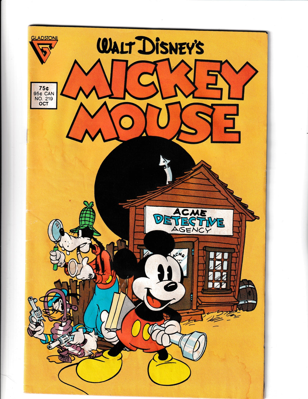 Mickey Mouse #219 (1986) Gladstone Comics