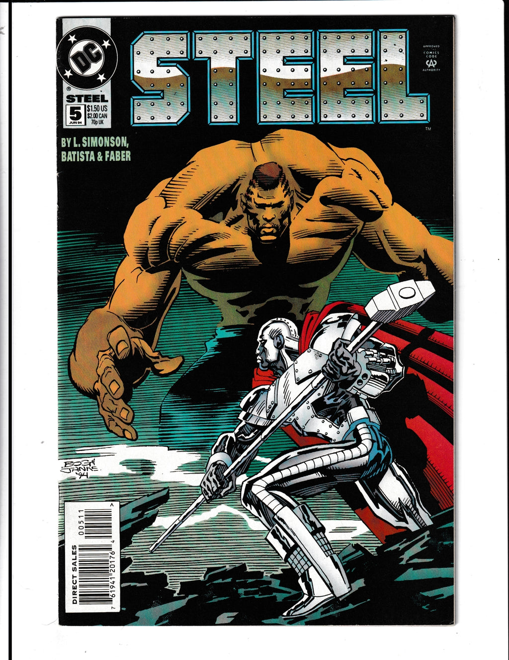 Steel #5 (1994) DC Comics SKU:821