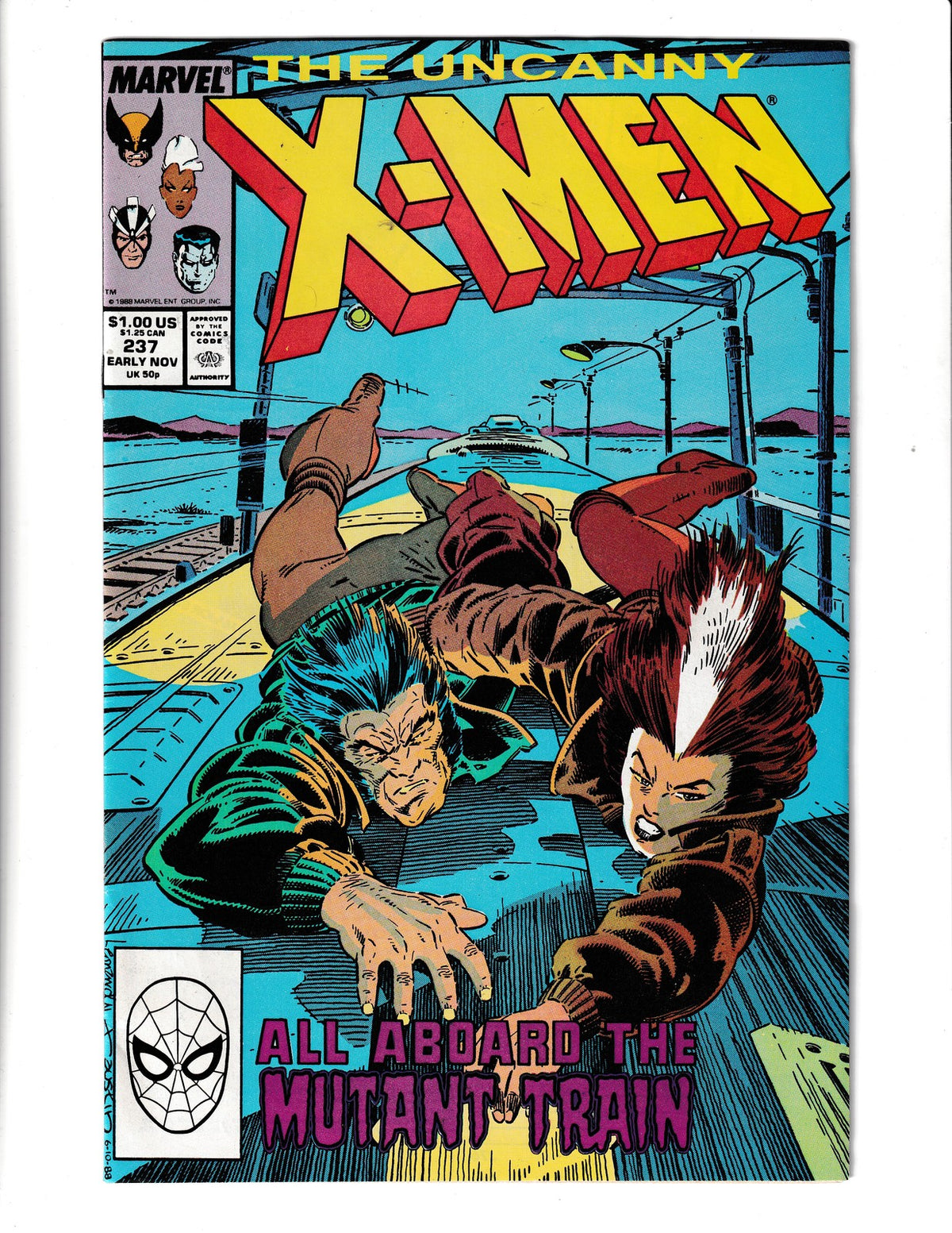 Uncanny X-Men #237 (1988) Marvel Comics SKU:2446