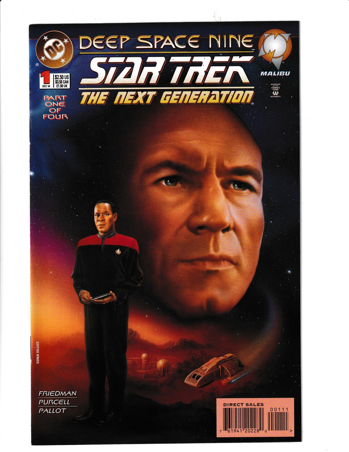 Star Trek: The Next Generation/Deep Space Nine #1 (1994) DC Comics