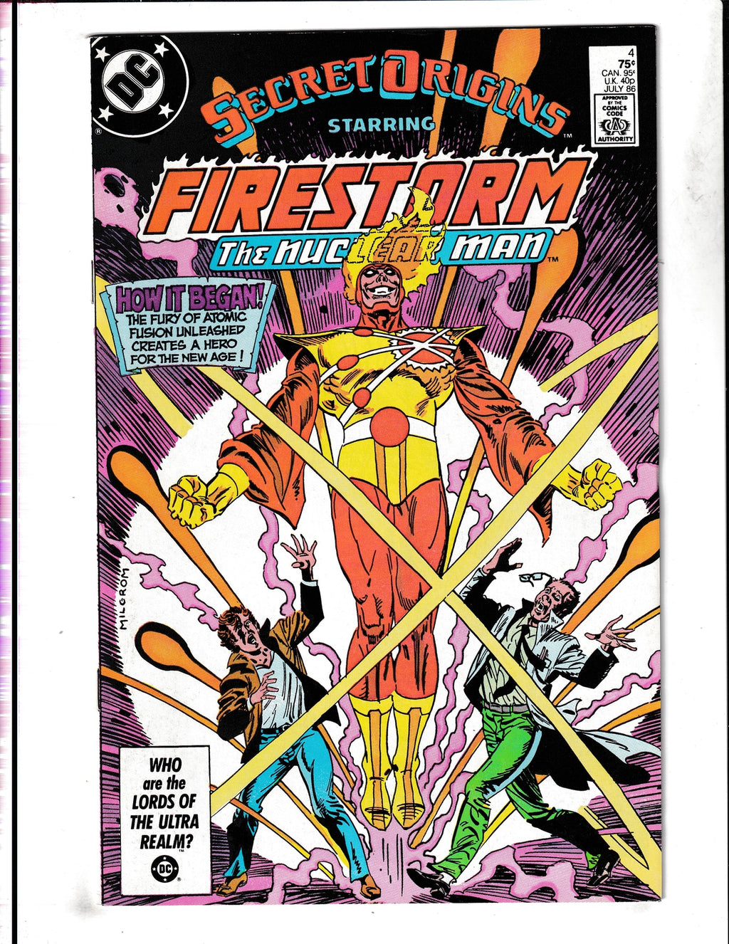 Secret Origins #4 (1986) Starring Firestorm DC Comics