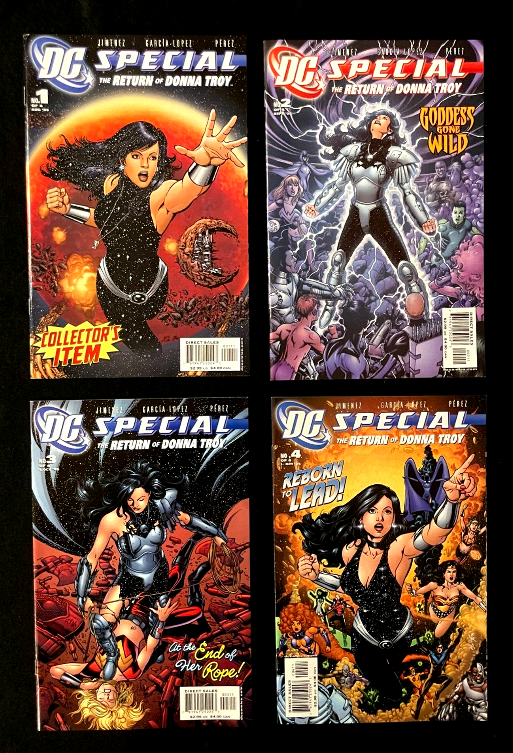 DC Special: The Return of Donna Troy Set of 4 - #1-4 (2005) DC Comics