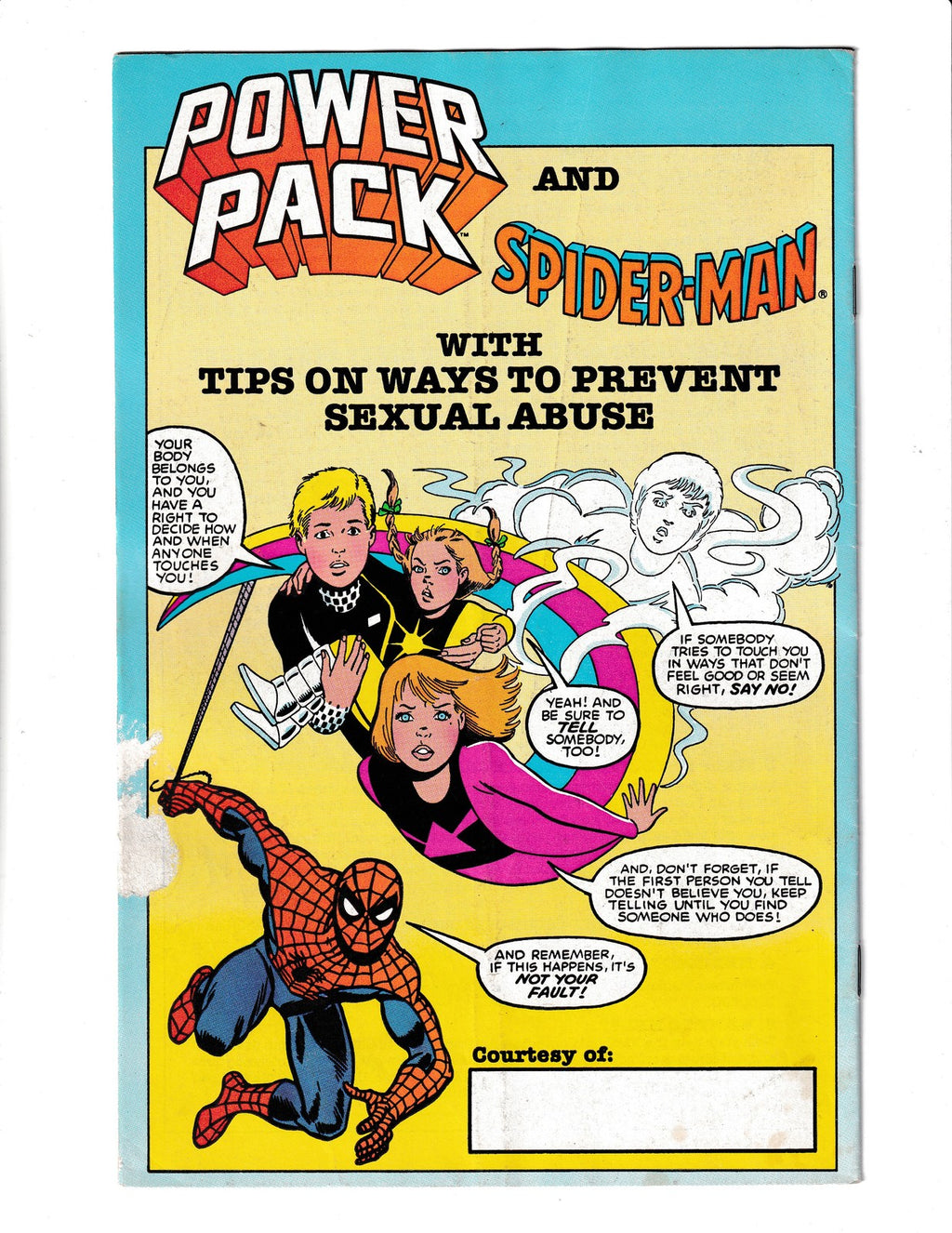 Spider-Man and Power Pack #1 (1984) NEA Edition Marvel Comics SKU:2513