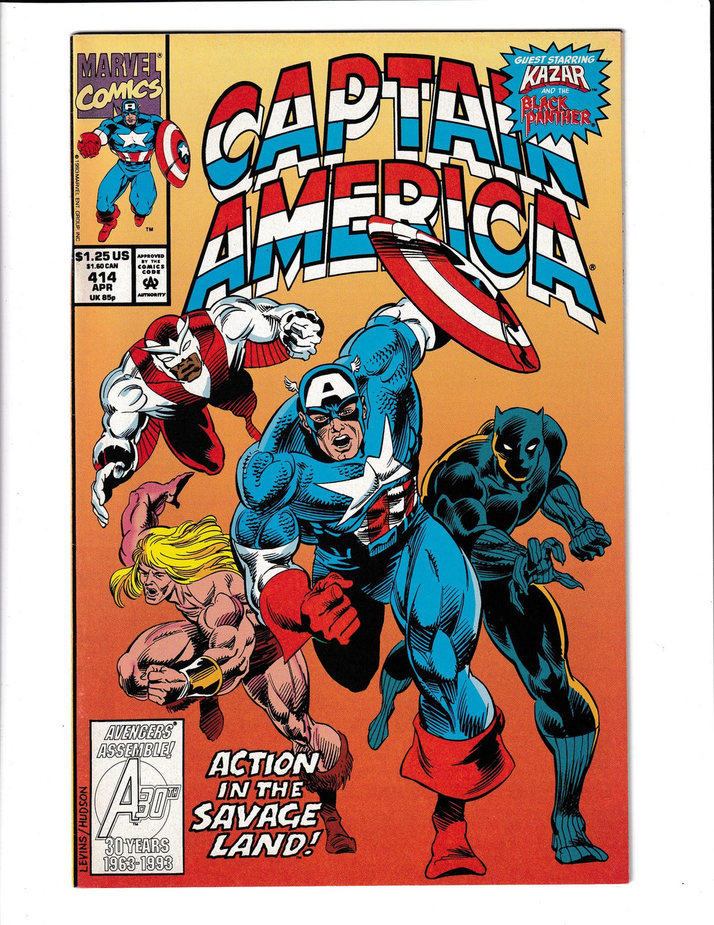 Captain America #414 (1993) Marvel Comics SKU:3481