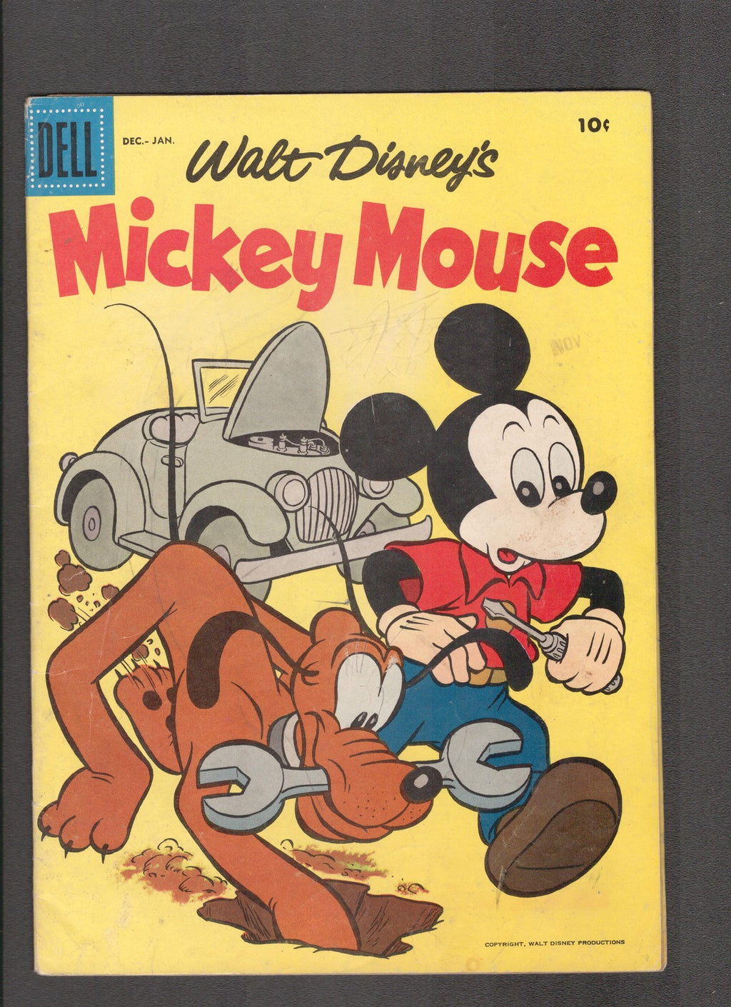 Mickey Mouse #57 (1958) Dell Comics