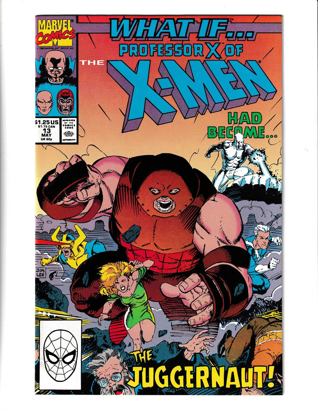 What if? #13 (1990) Professor X of Xmen became Juggernaut? Marvel Comics