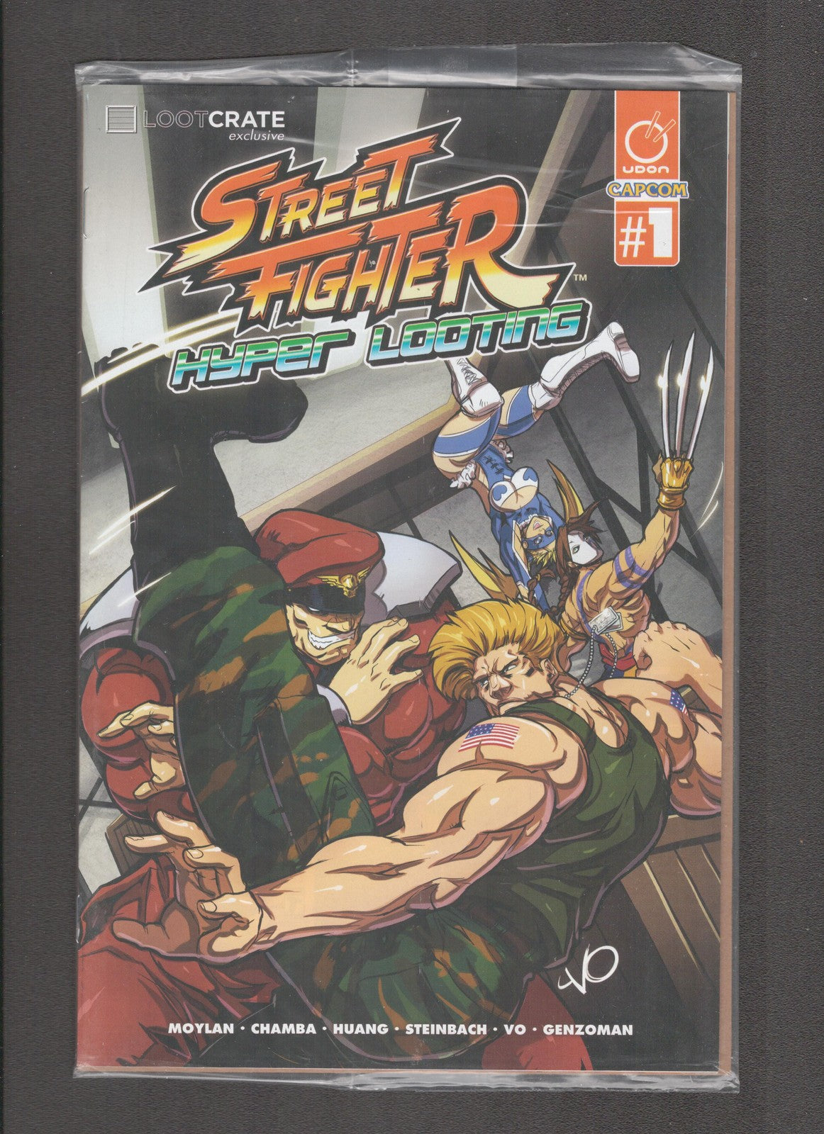 Street Fighter: Hyper Looting #1 (2015) New in Bag Udon Comics