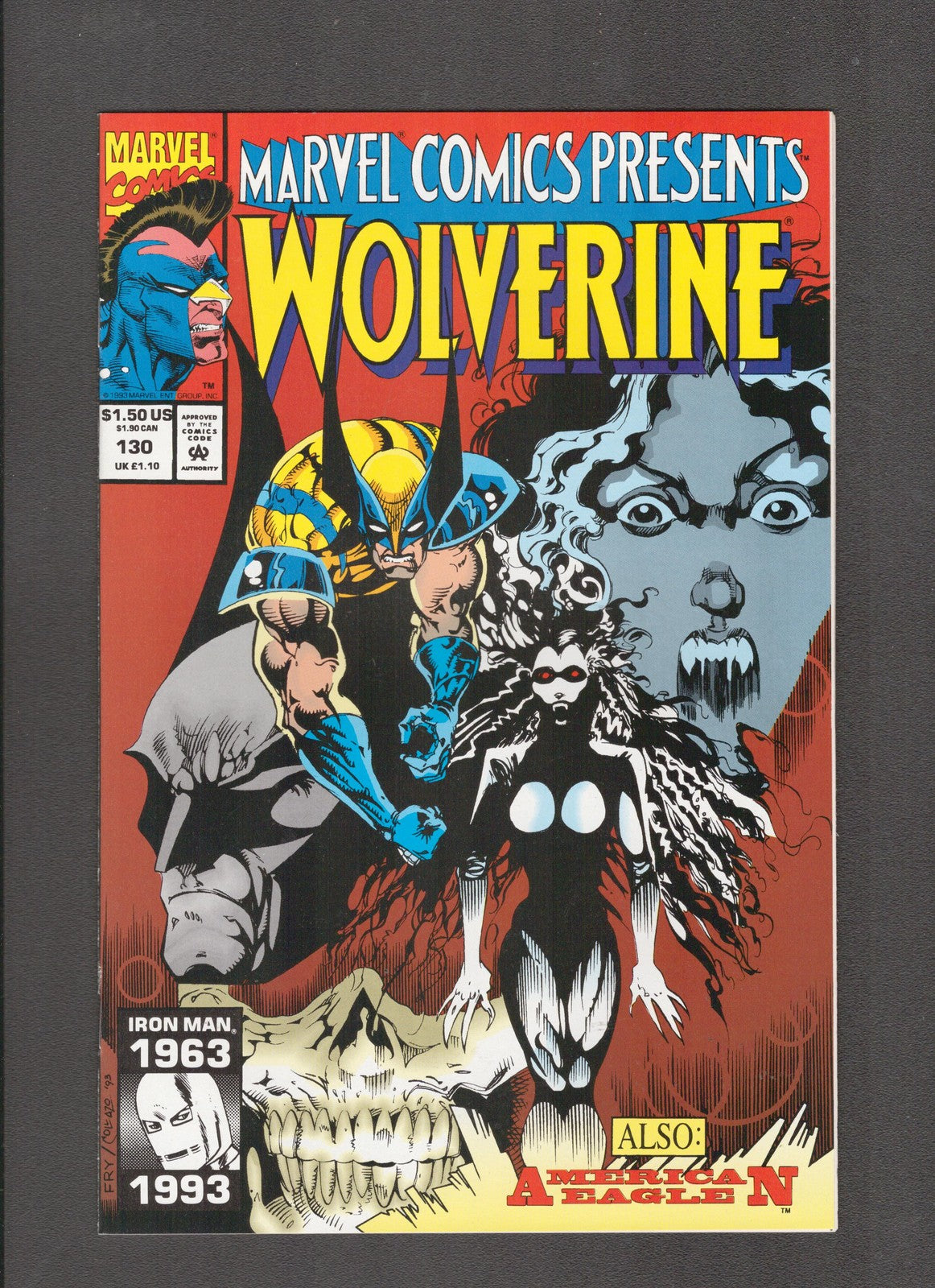 Marvel Comics Presents #130 (1993) Wolverine, Ghost Rider Marvel Comics