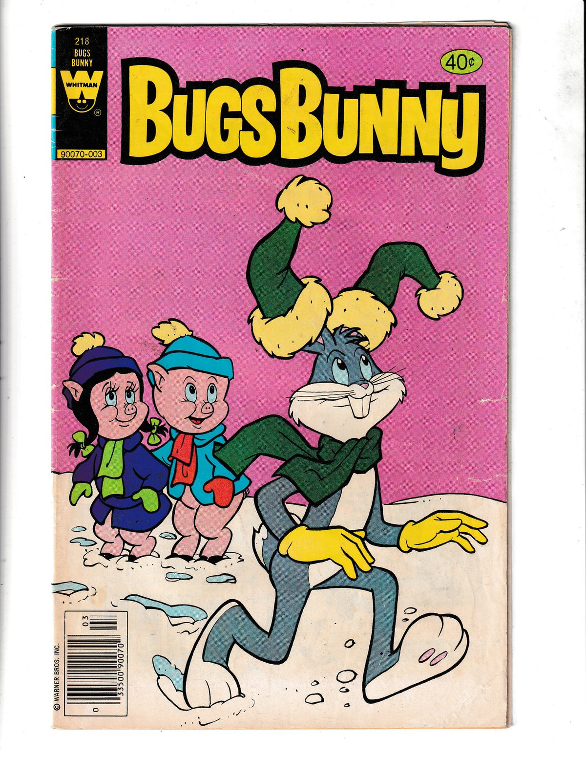 Bugs Bunny #218 (1980) Whitman Comics SKU:3159