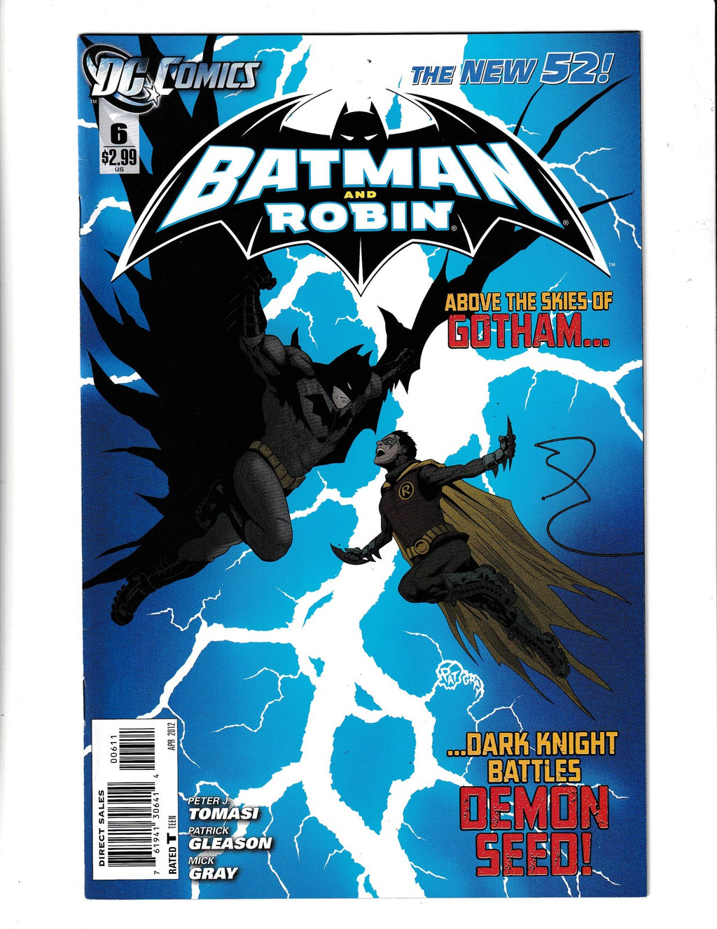 Batman and Robin #6 (2012) DC Comics