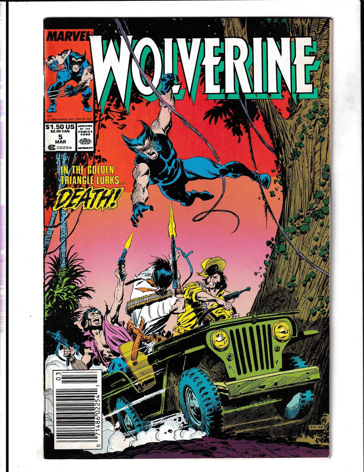Wolverine #5 (1989) Marvel Comics SKU:1567