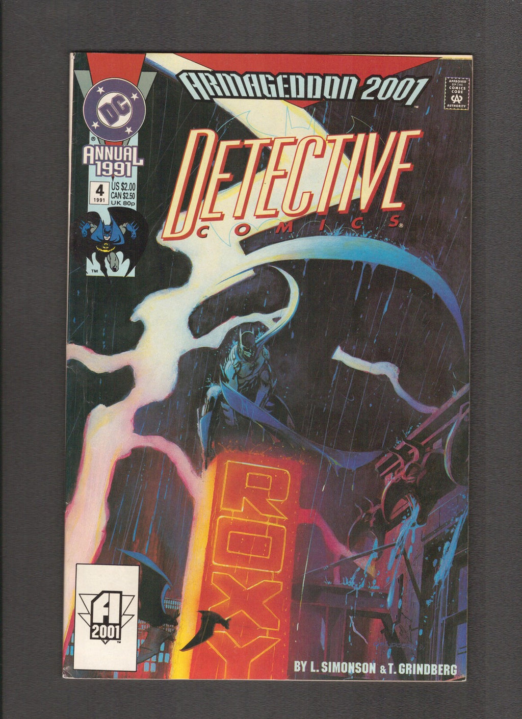 Detective Comics Annual #4 (1991) Tom Grindberg DC Comics