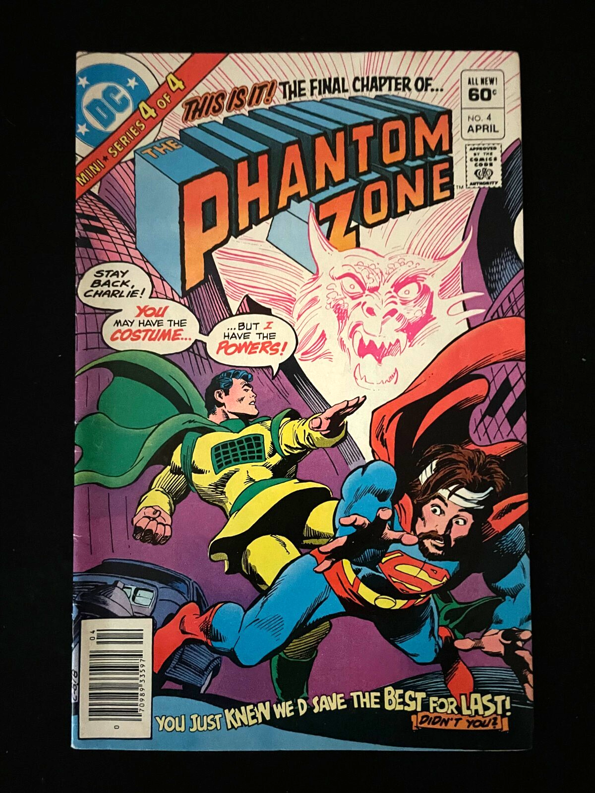 Phantom Zone - Complete Set of 4 - #1-4 (1982) DC SKU:2736