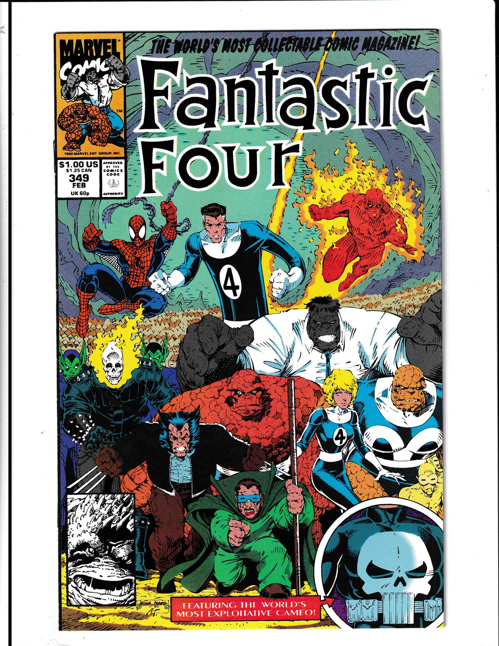 Fantastic Four #349 (1991) Marvel Comics SKU:597