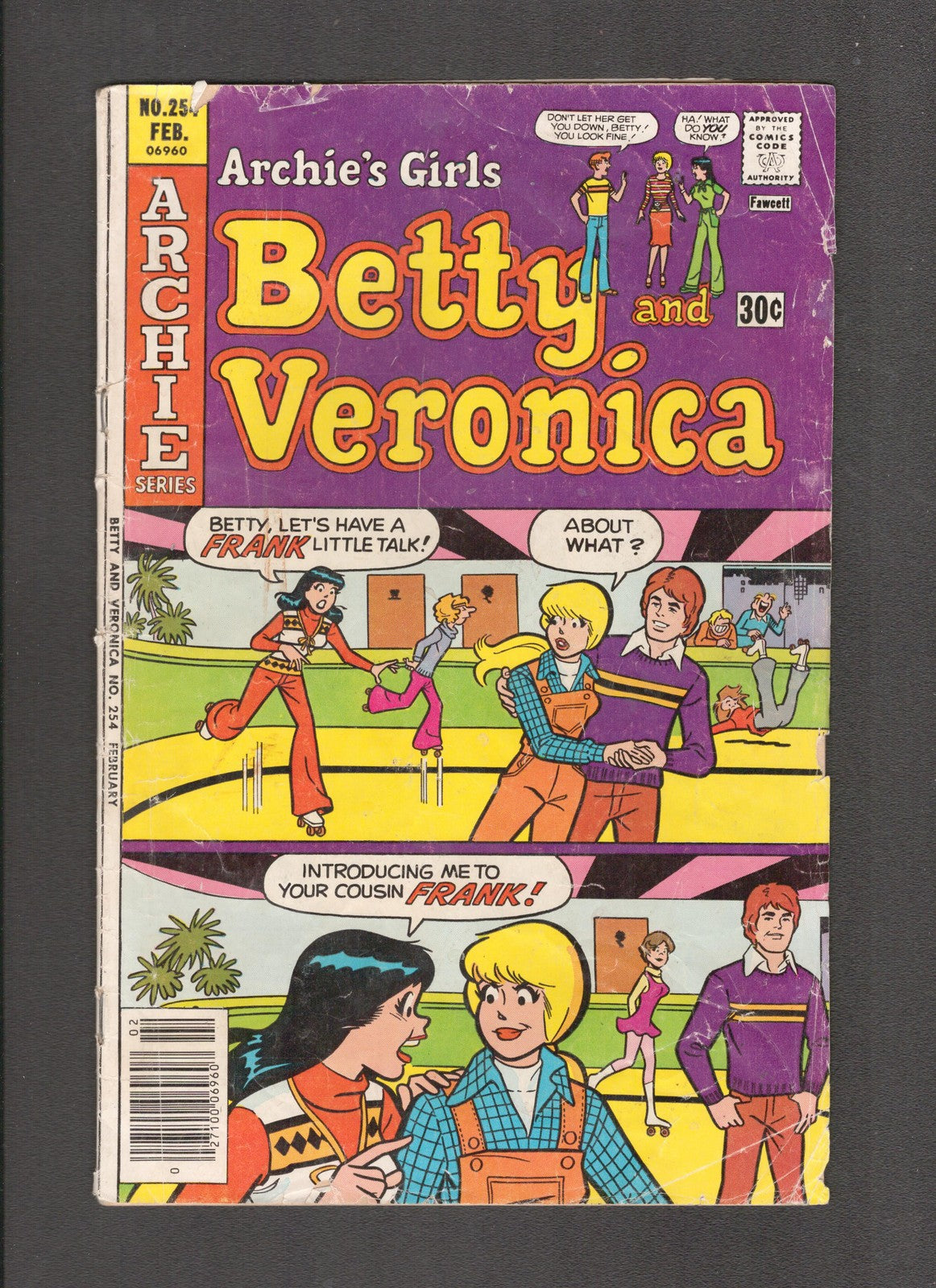 Archie's Girls: Betty and Veronica #254 (1977) Newsstand Archie Comics