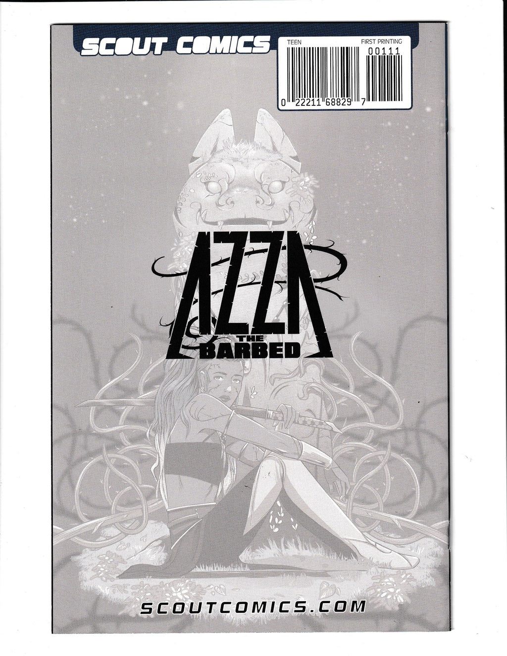 Azza the Barbed #1 (2022) Scout Comics