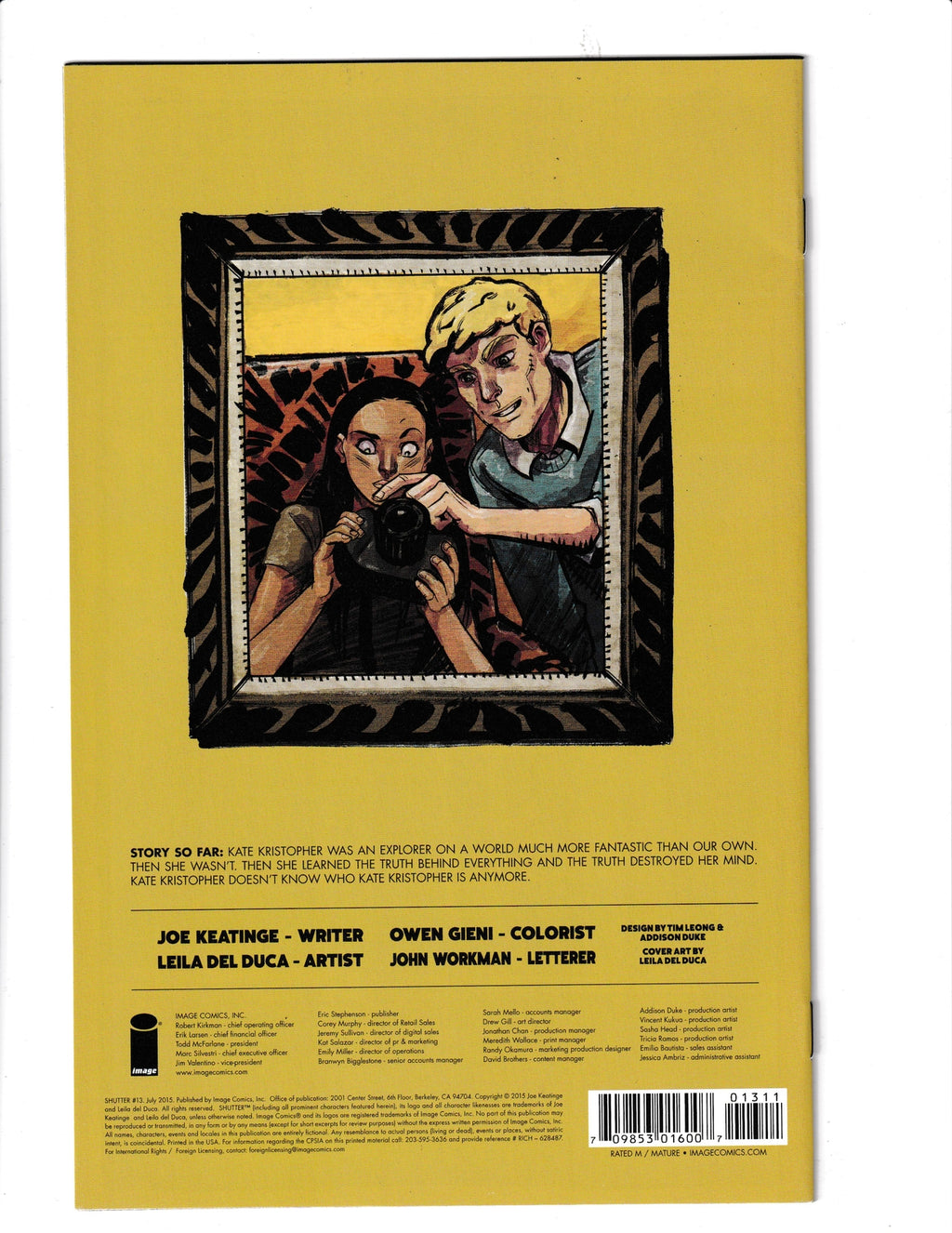 Shutter #13 (2015)Image Comics