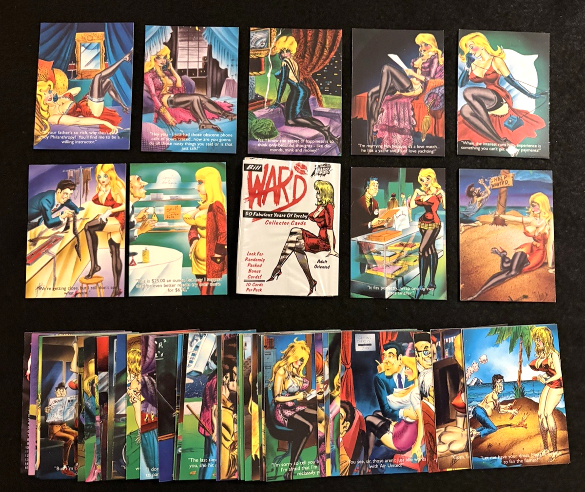 Bill Ward 1994 Complete Base Set of 90  - Comic Images