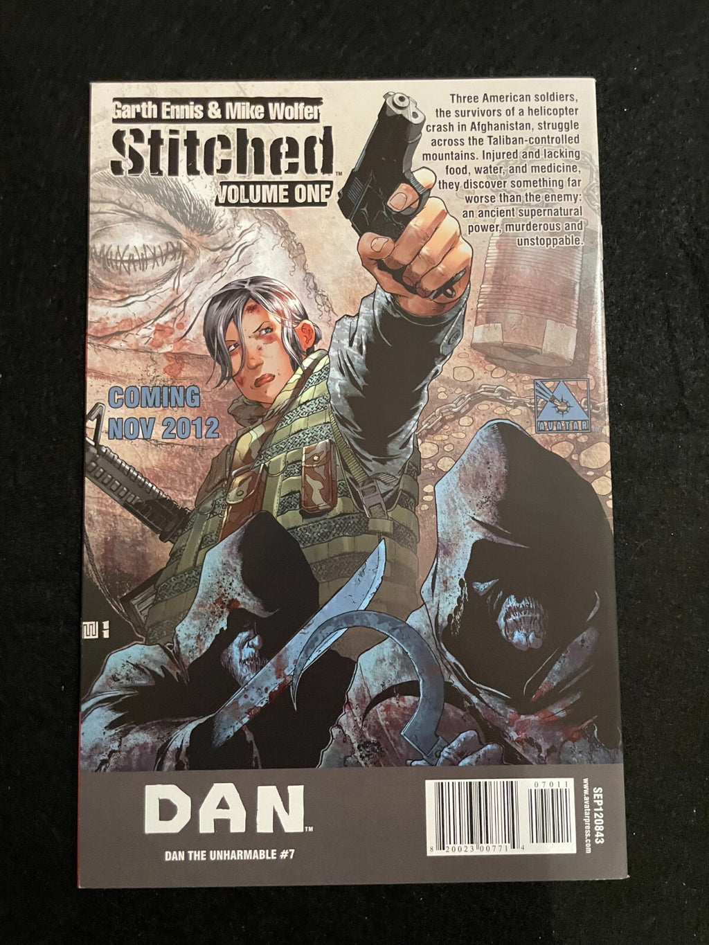 Dan the Unharmable 6-10 (2012-13) Run of 5 Avatar Comics