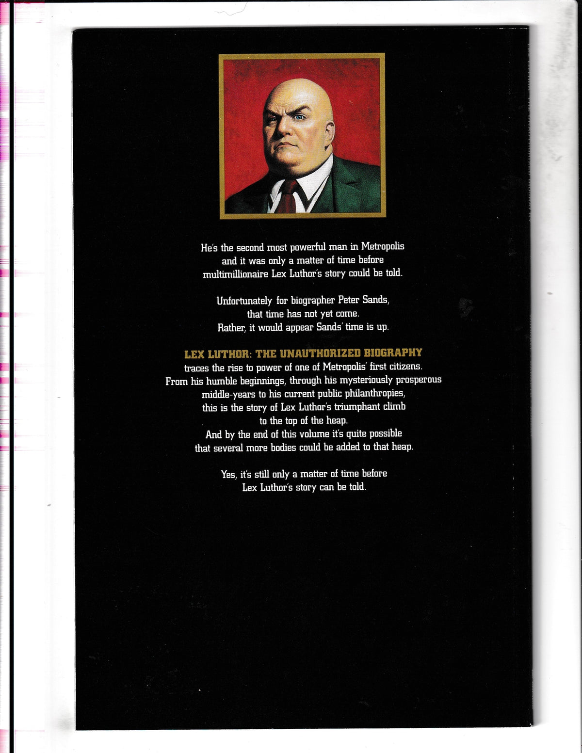 Lex Luthor: Unauthorized Biography #1 (1989) DC Comics SKU:1817
