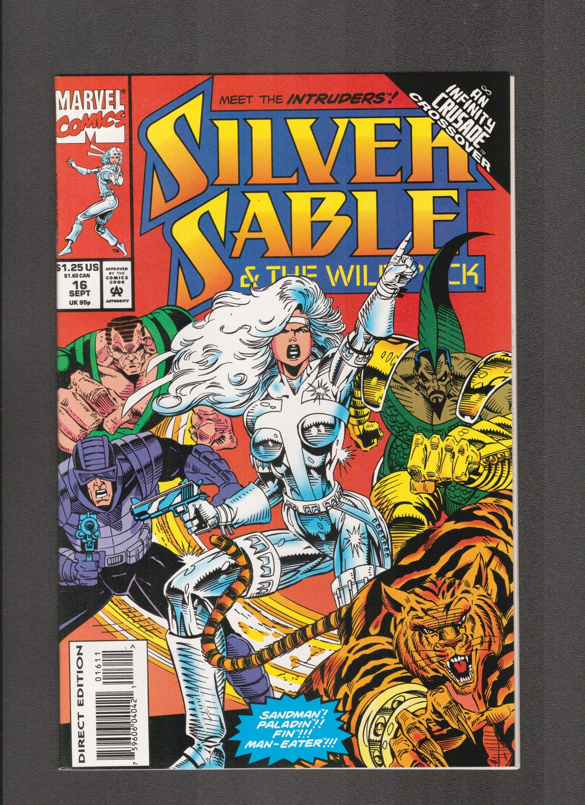 Silver Sable & The Wild Pack #16 (1993) Marvel Comics