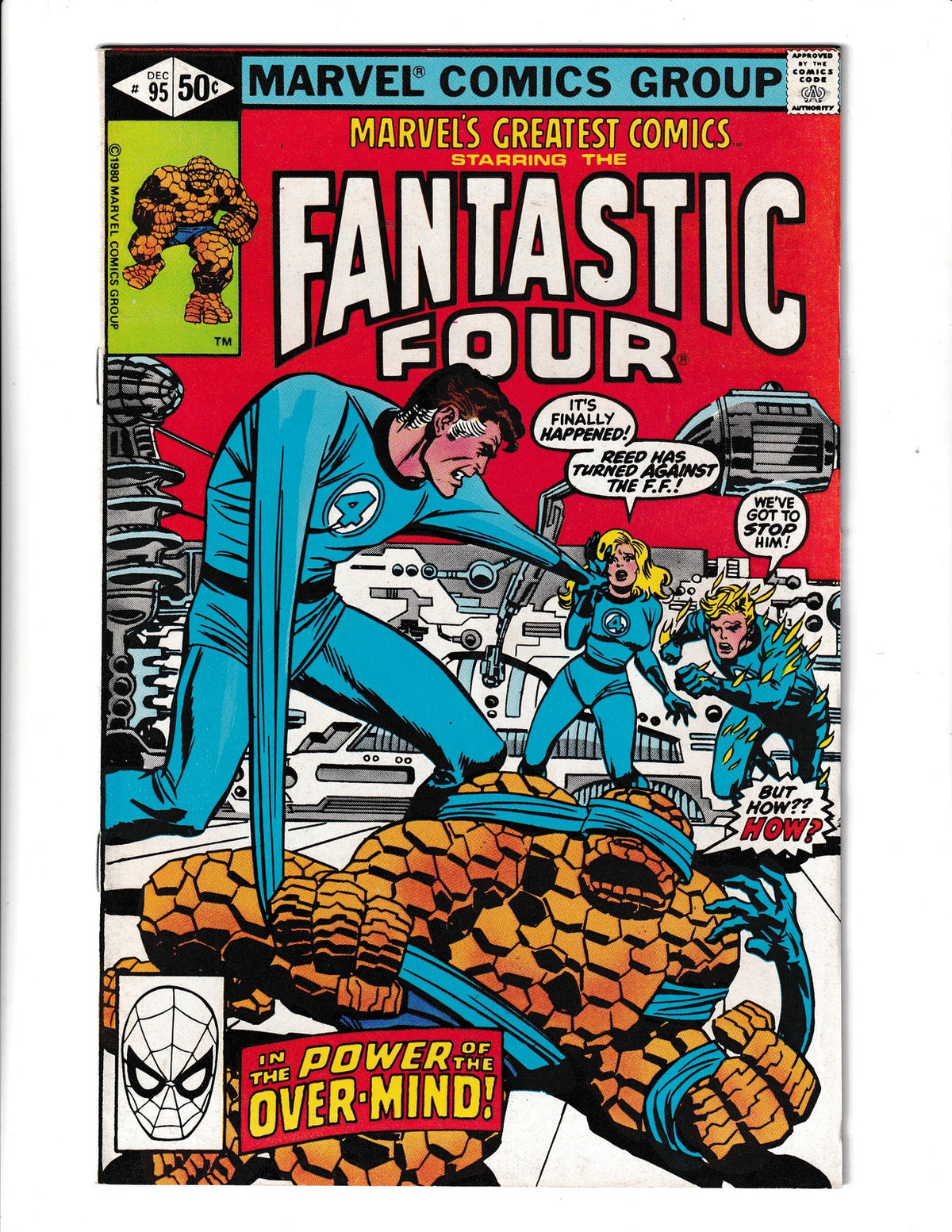Marvel's Greatest Comics #95 (1980) Starring Fantastic Four Marvel Comics