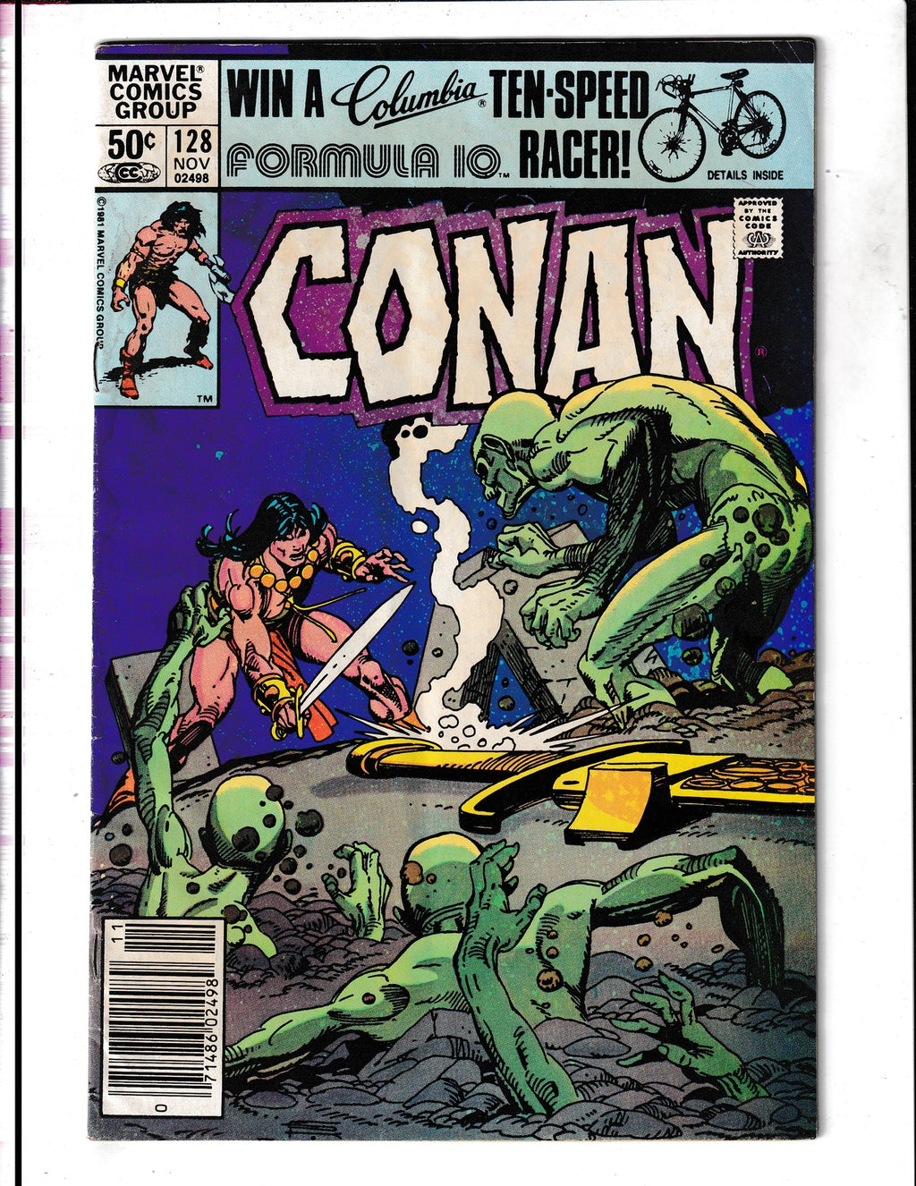 Conan the Barbarian #128 (1981) Marvel Comics SKU:1597