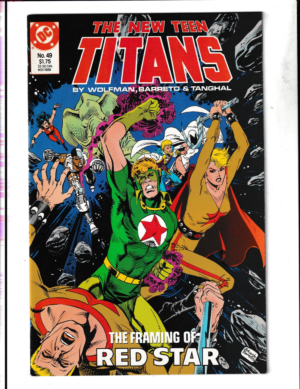 New Teen Titans #49 (1988) DC Comics