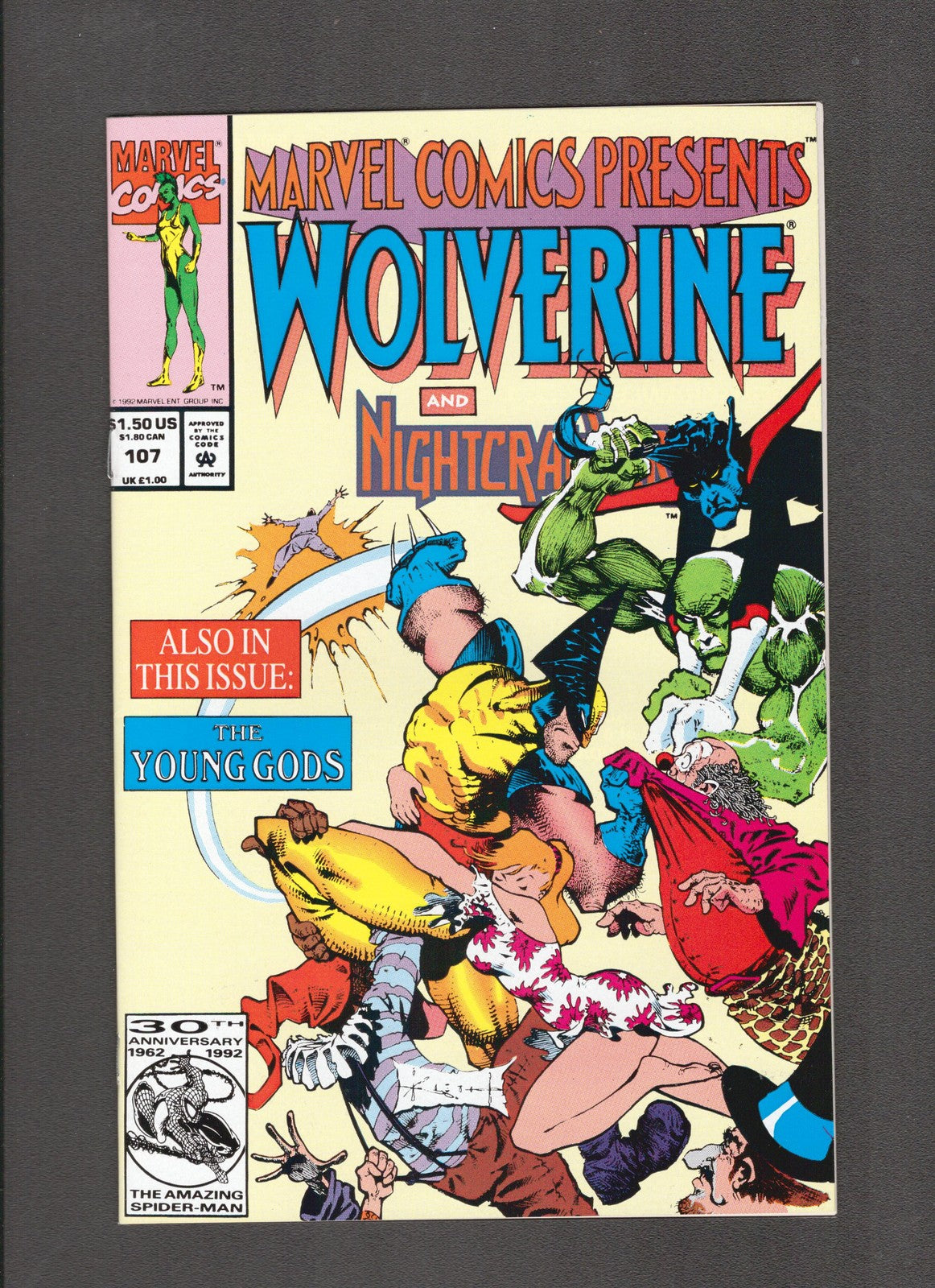 Marvel Comics Presents #107 (1992) Ghost Rider & Werewolf Marvel Comics