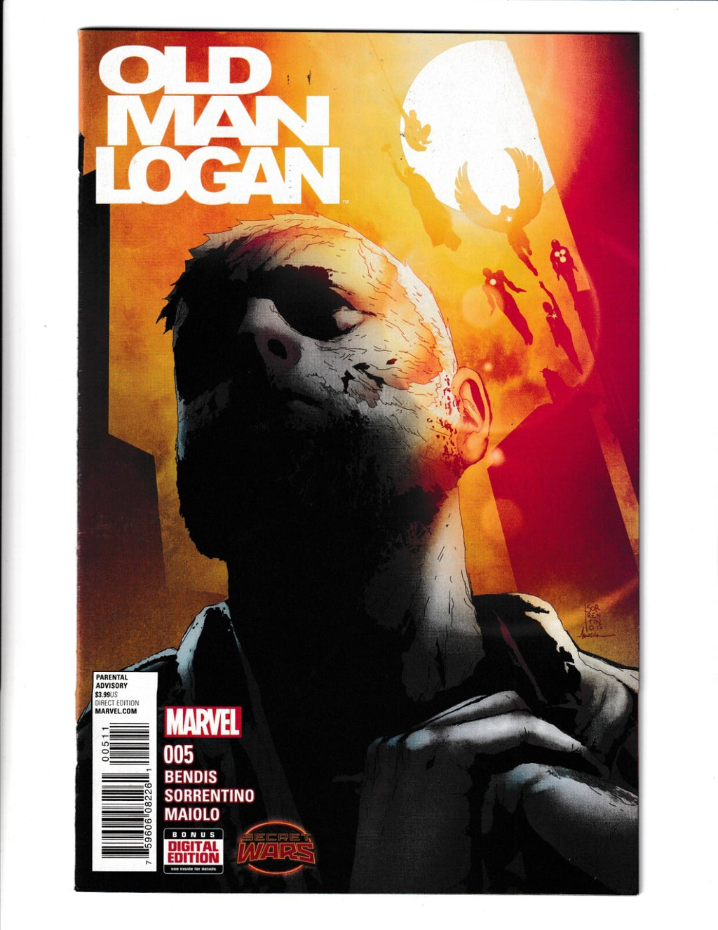 Old Man Logan #1-5 Complete Set Volume 1 (2015) Bendis Sorrentino Marvel Comics
