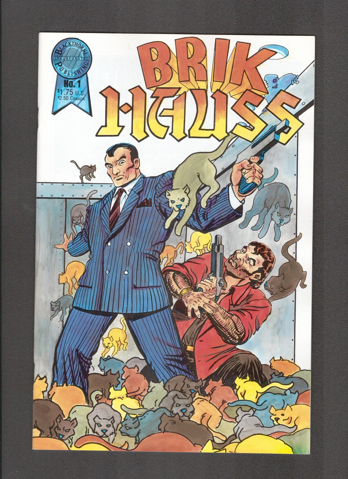 Brik Hauss #1 (1987) Blackthorne Comics