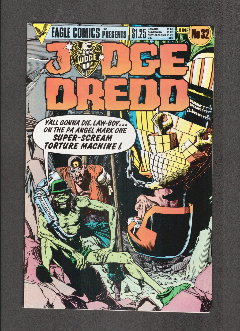 Judge Dredd #32 (1986) Eagle Comics