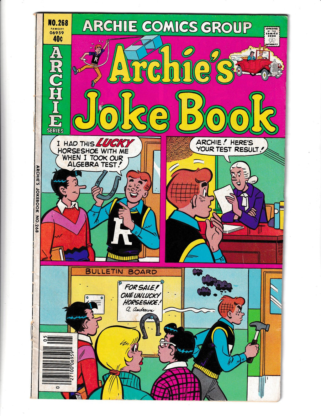 Archie's Joke Book #268 (1980) Archie Comics SKU:2235